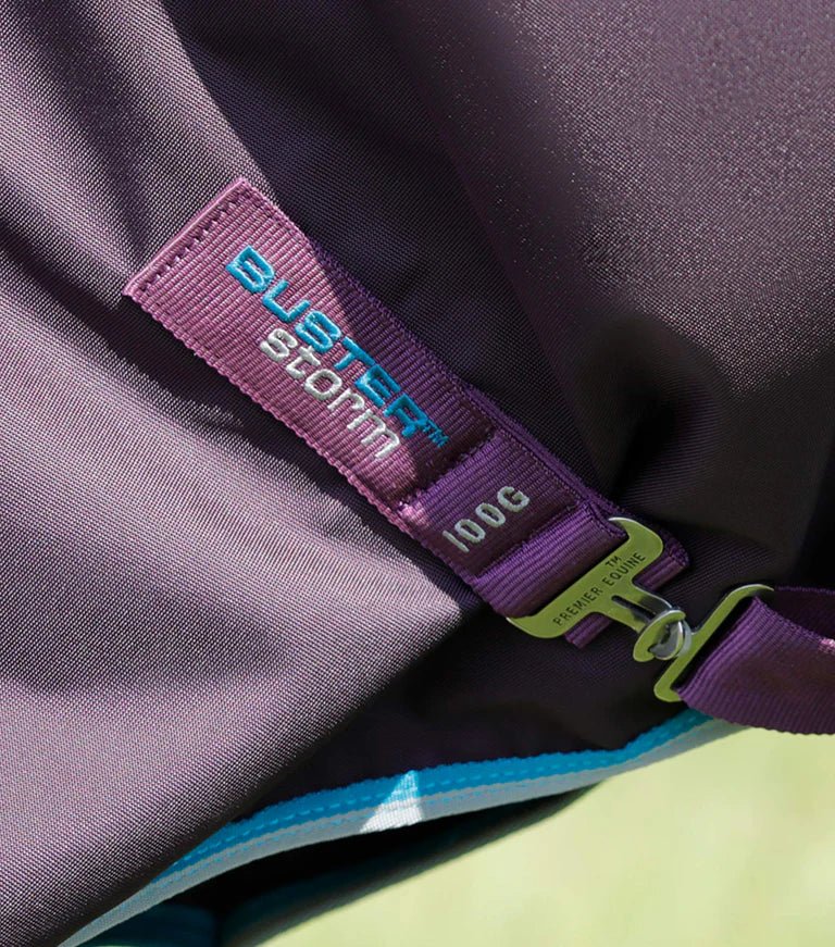 Premier Equine Buster Storm 100g Combo Turnout Rug with Snug-Fit Neck Cover - Nags Essentials