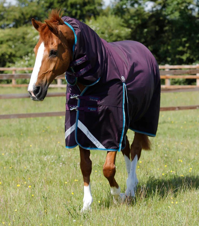 Premier Equine Buster Storm 100g Combo Turnout Rug with Snug-Fit Neck Cover - Nags Essentials