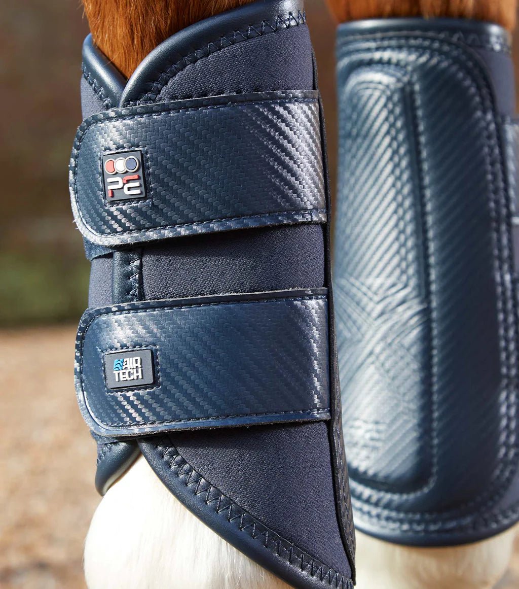 Premier Equine Carbon Air Tech Double Locking Brushing Boots - Nags Essentials