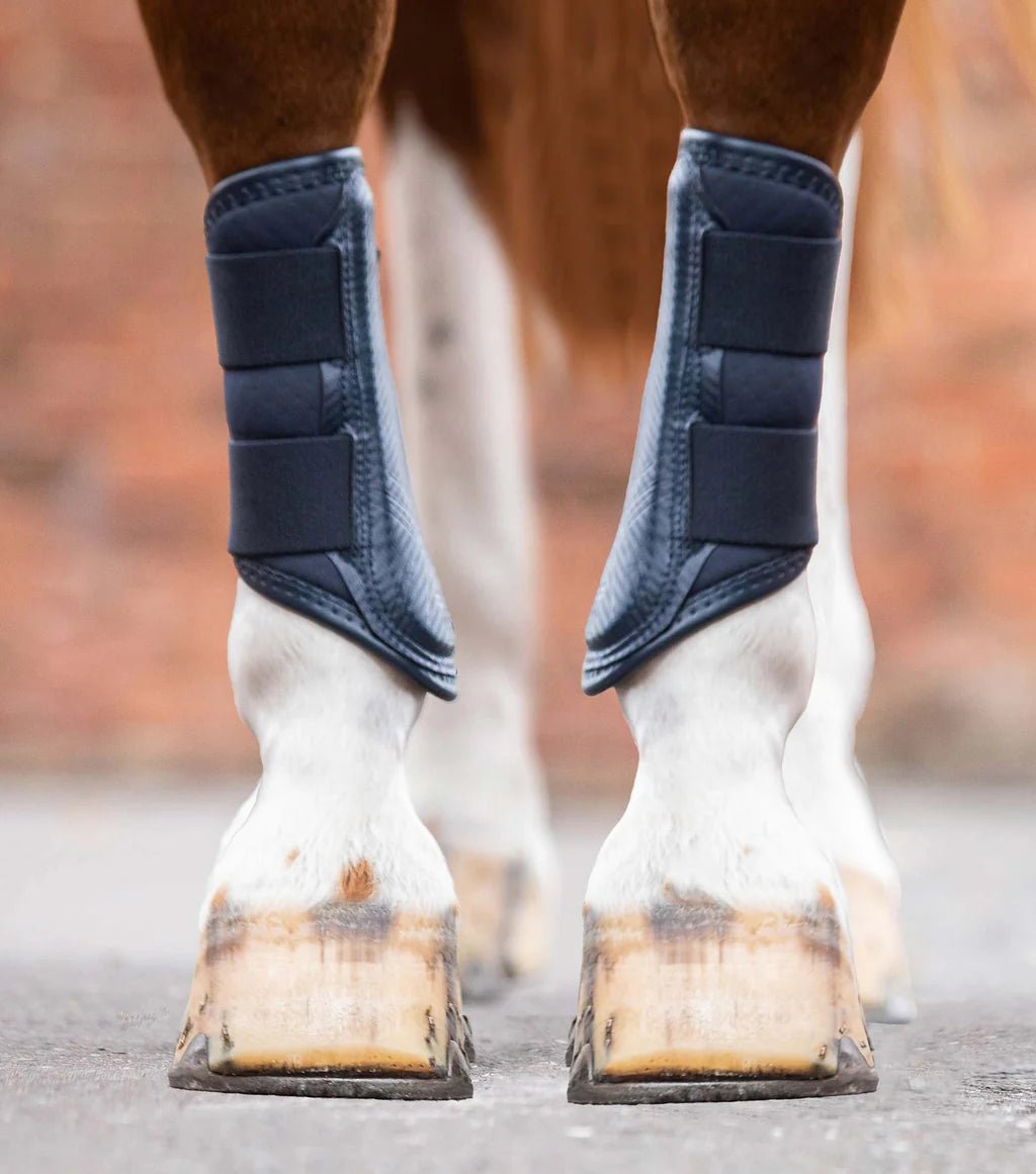 Premier Equine Carbon Air Tech Single Locking Brushing Boots - Nags Essentials