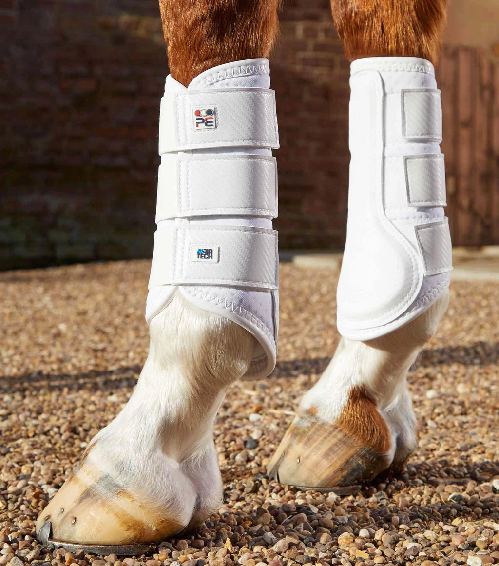 Premier Equine Carbon Air Tech Single Locking Brushing Boots - Nags Essentials