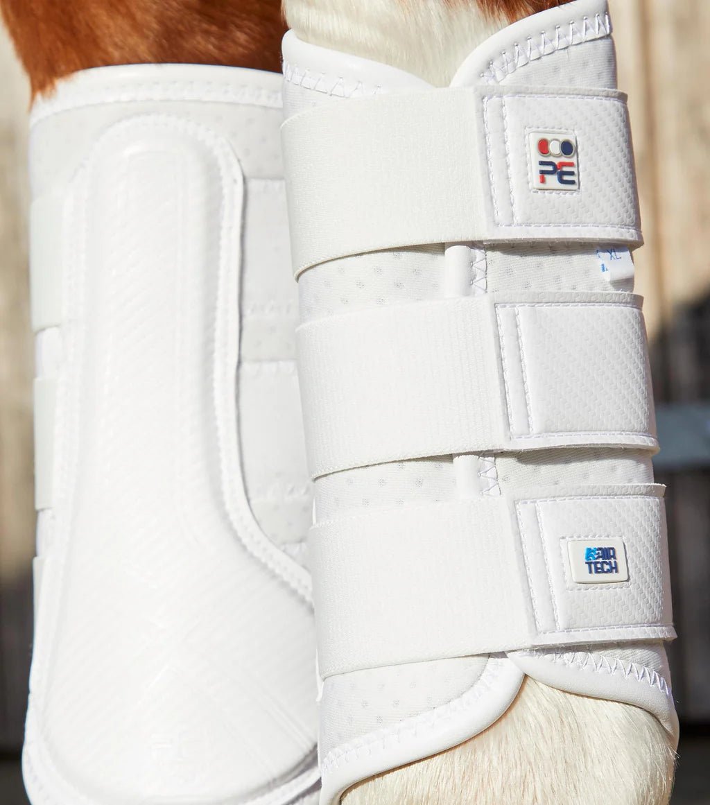 Premier Equine Carbon Air Tech Single Locking Brushing Boots - Nags Essentials