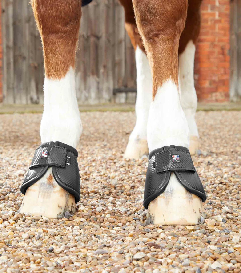 Premier Equine Carbon Tech Kevlar No-Turn Over Reach Boots - Nags Essentials