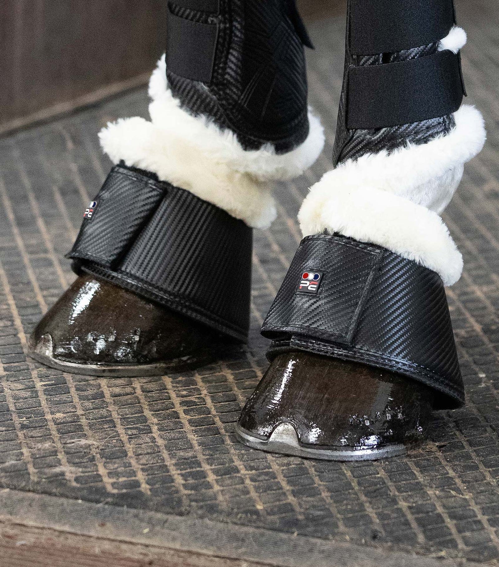 Premier Equine Carbon Tech Techno Wool Over Reach Boots - Nags Essentials