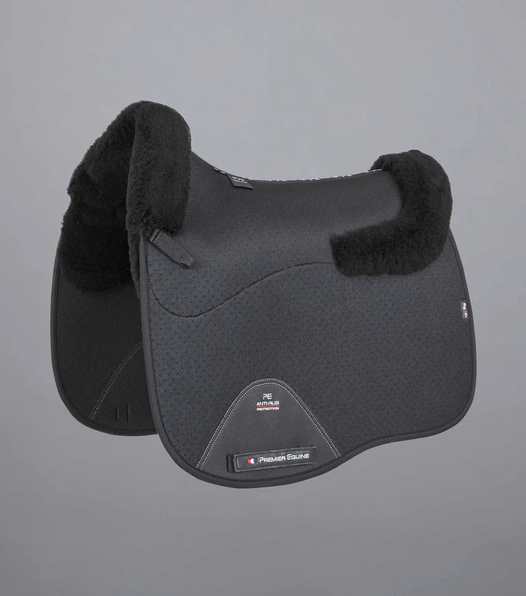 Premier Equine Close Contact Airtechnology Shockproof Wool Saddle Pad - Dressage Square - Nags Essentials
