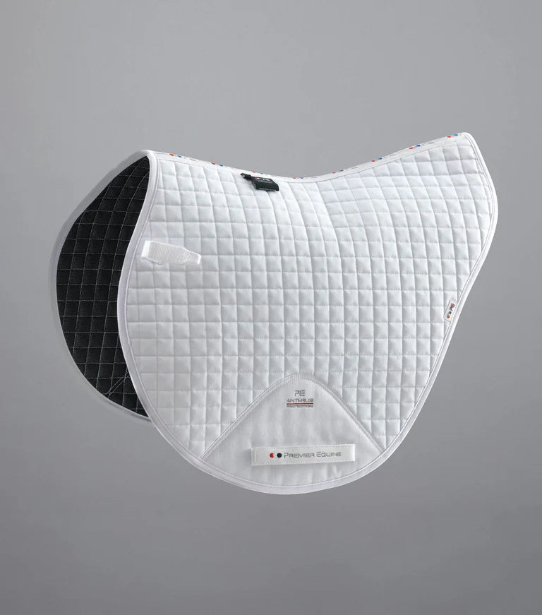 Premier Equine Close Contact Cotton Cross Country Saddle Pad - Nags Essentials