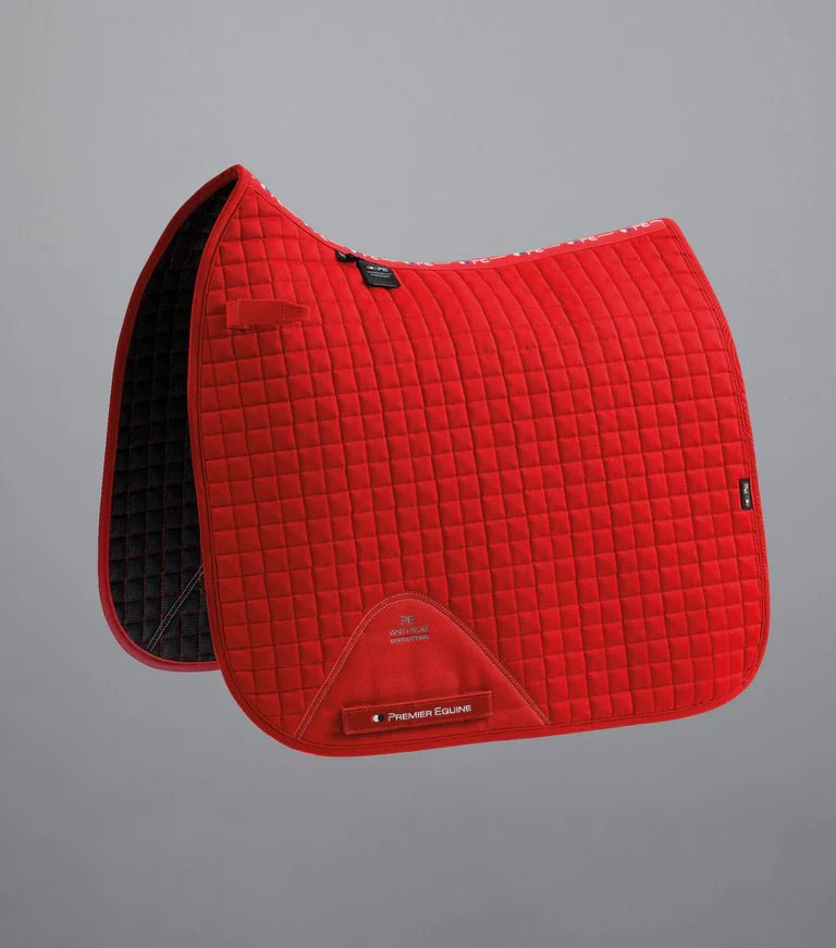 Premier Equine Close Contact Cotton Dressage Saddle Pad - Nags Essentials