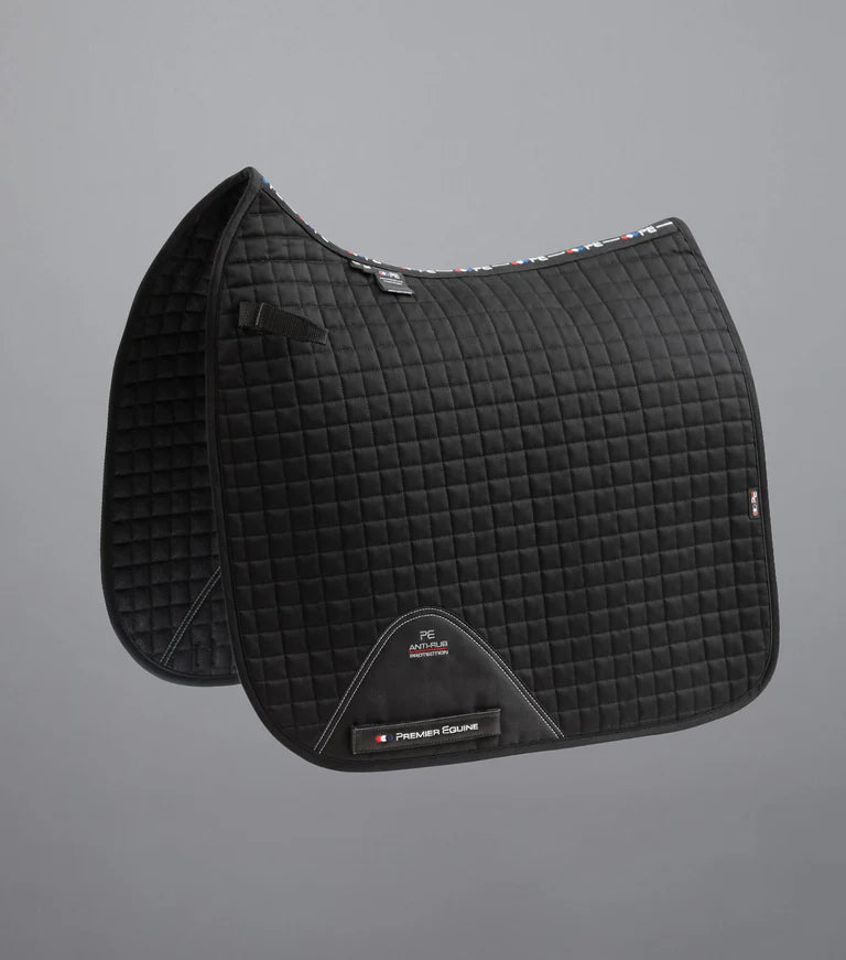 Premier Equine Close Contact Cotton Dressage Saddle Pad - Nags Essentials