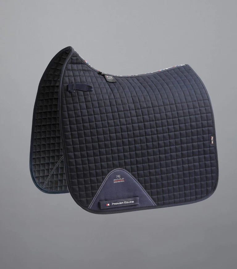 Premier Equine Close Contact Cotton Dressage Saddle Pad - Nags Essentials