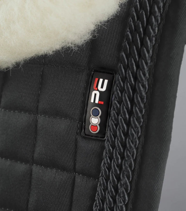 Premier Equine Close Contact Merino Wool European Saddlepad Dressage Square - Nags Essentials