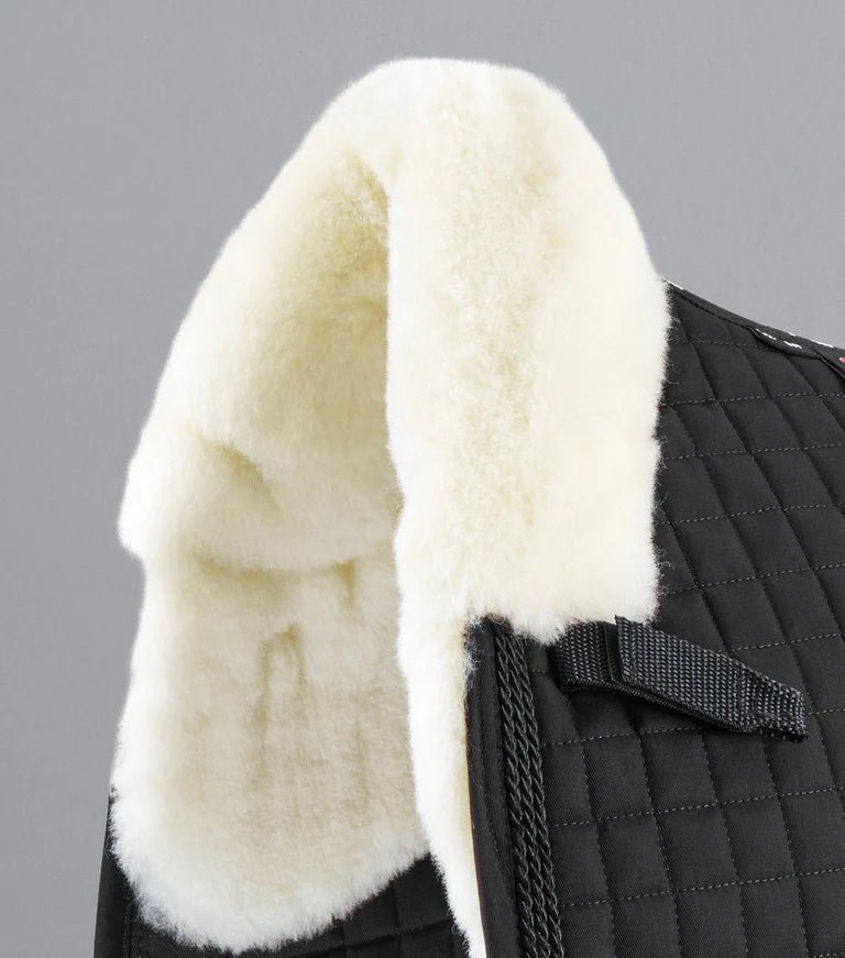 Premier Equine Close Contact Merino Wool European Saddlepad Dressage Square - Nags Essentials