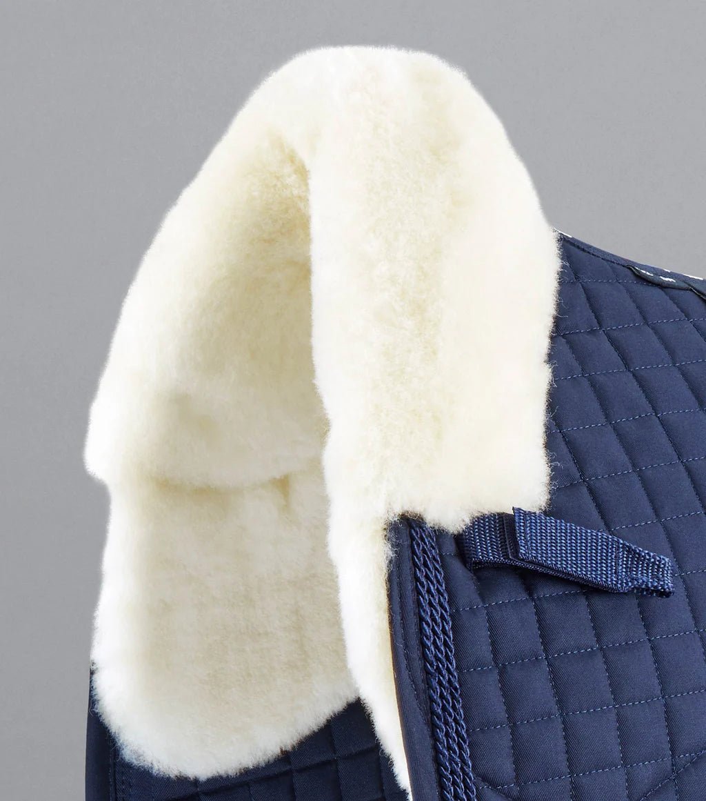 Premier Equine Close Contact Merino Wool European Saddlepad Dressage Square - Nags Essentials
