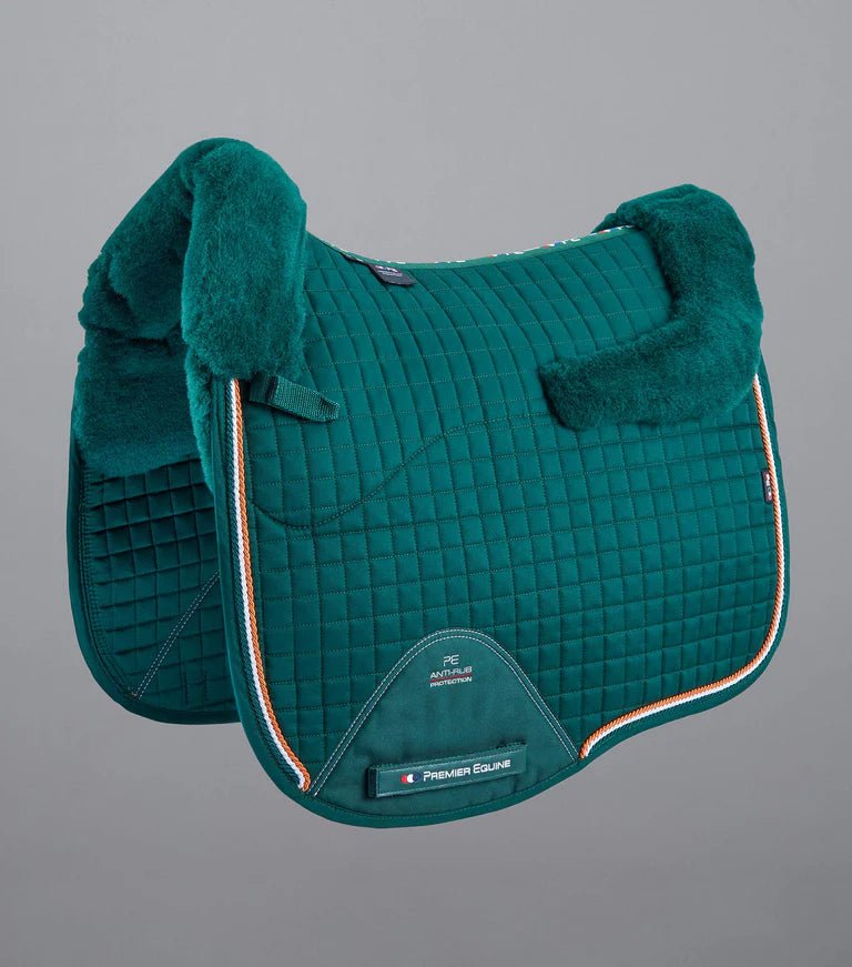 Premier Equine Close Contact Merino Wool European Saddlepad Dressage Square - Nags Essentials