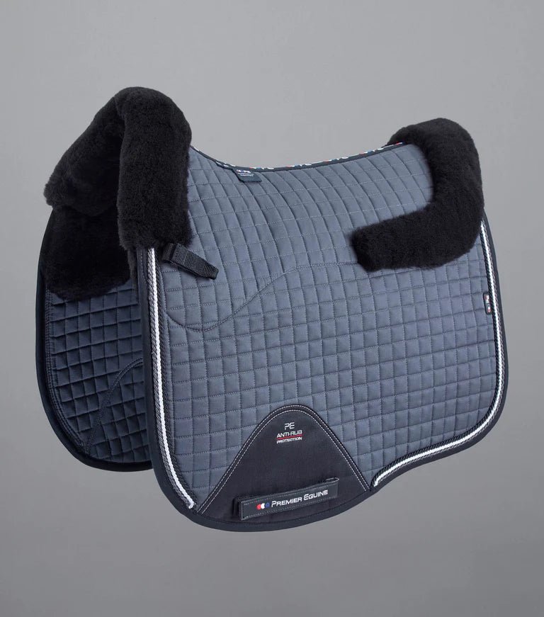 Premier Equine Close Contact Merino Wool European Saddlepad Dressage Square - Nags Essentials