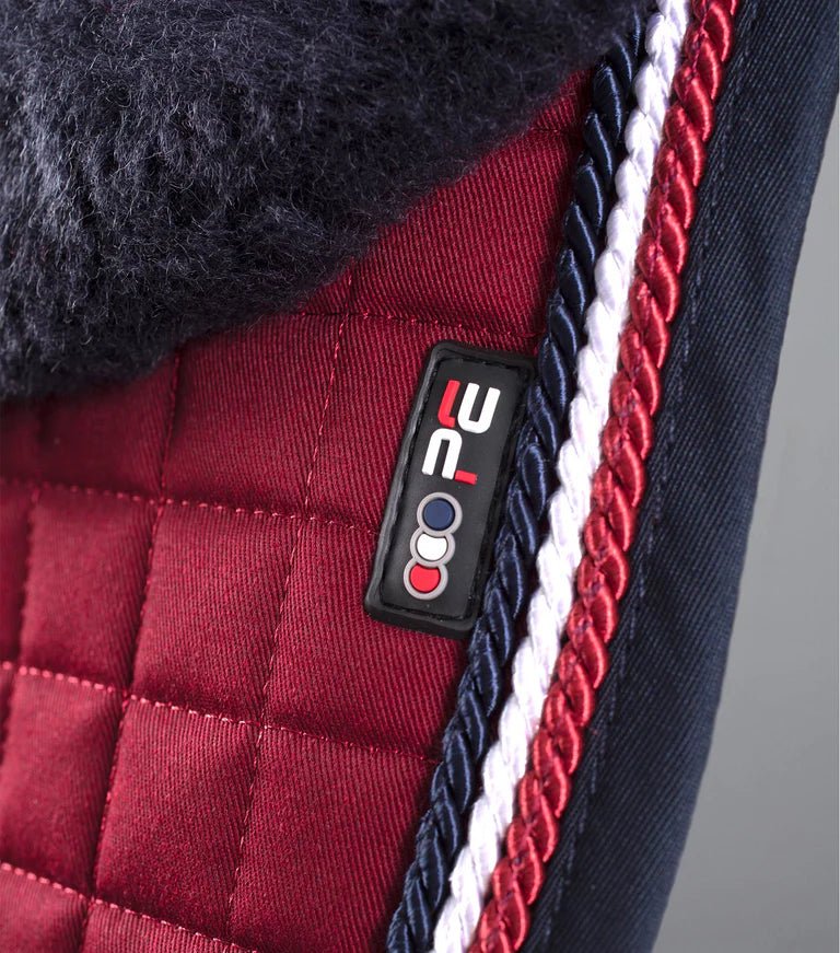 Premier Equine Close Contact Merino Wool European Saddlepad Dressage Square - Nags Essentials
