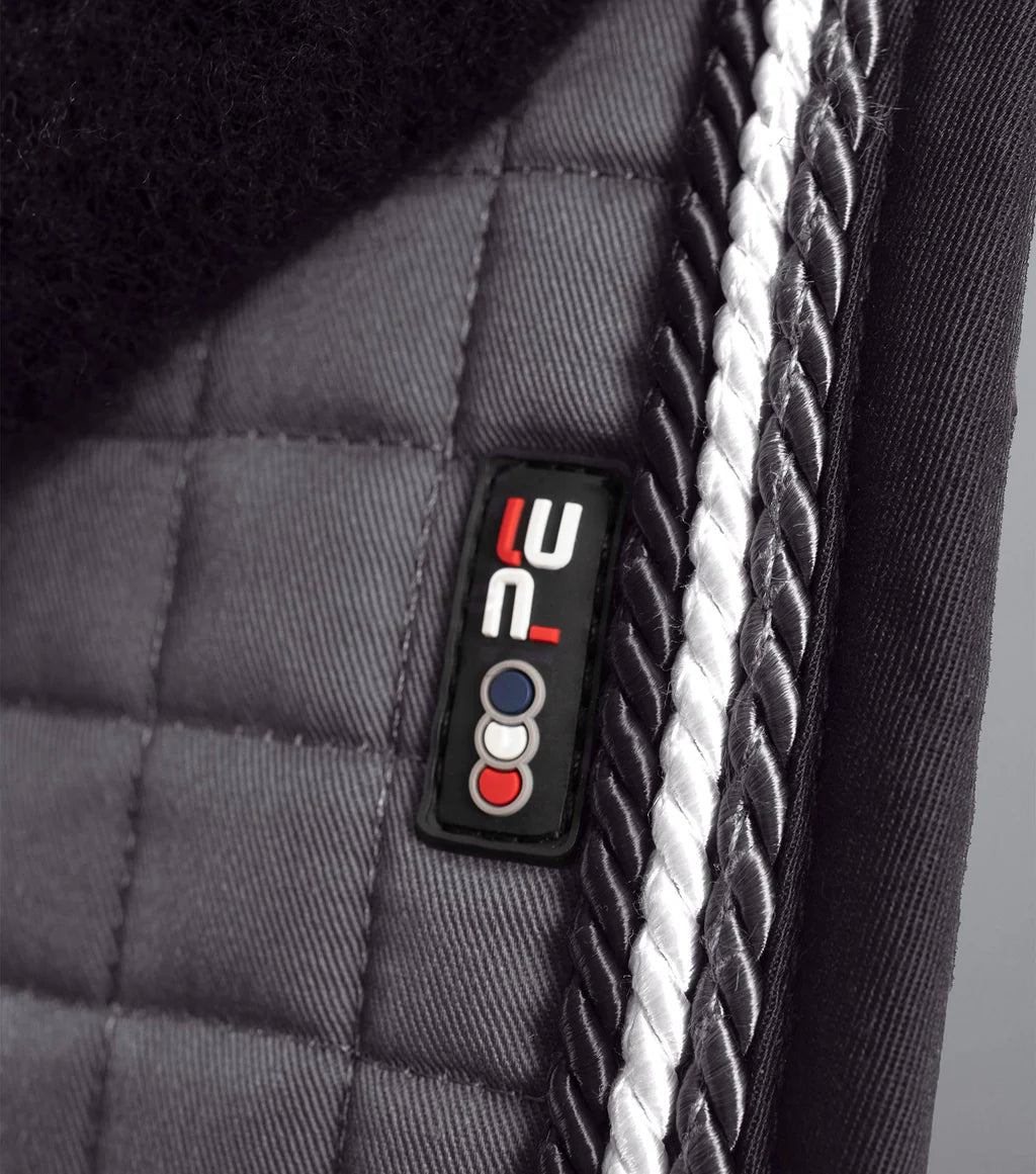 Premier Equine Close Contact Merino Wool European Saddlepad GP/Jump Square - Nags Essentials