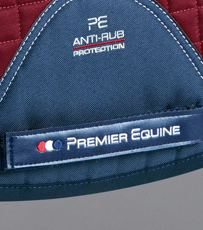 Premier Equine Close Contact Merino Wool European Saddlepad GP/Jump Square - Nags Essentials