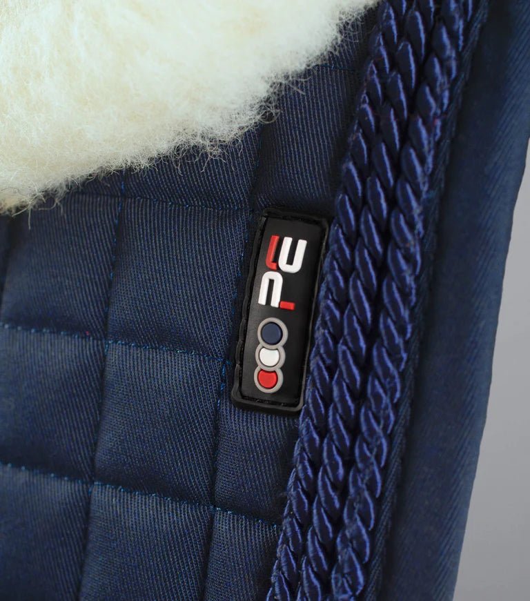 Premier Equine Close Contact Merino Wool European Saddlepad GP/Jump Square - Nags Essentials