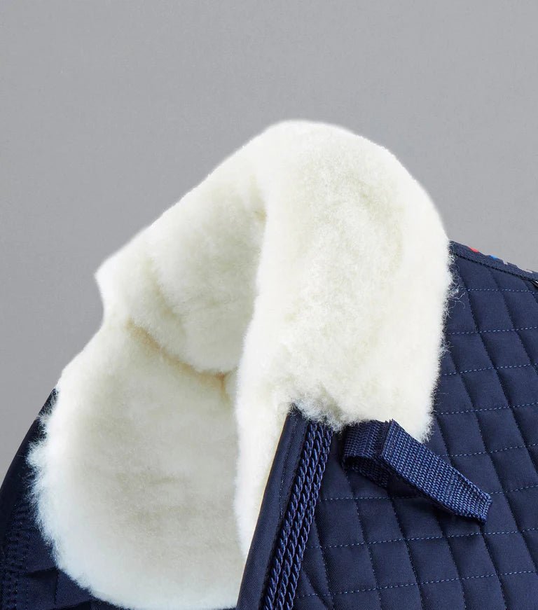 Premier Equine Close Contact Merino Wool European Saddlepad GP/Jump Square - Nags Essentials
