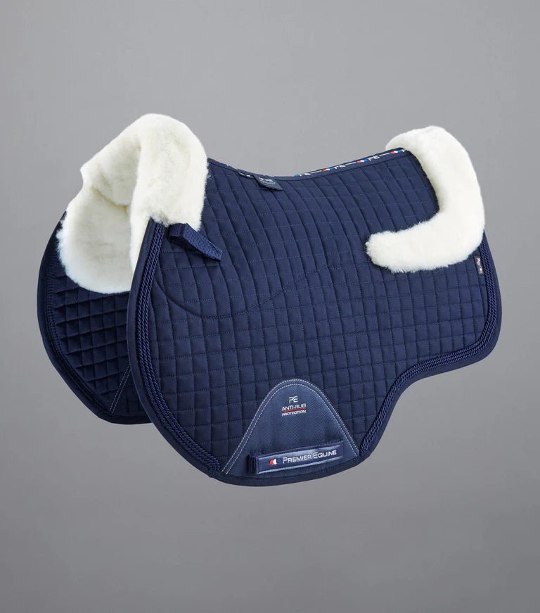 Premier Equine Close Contact Merino Wool European Saddlepad GP/Jump Square - Nags Essentials
