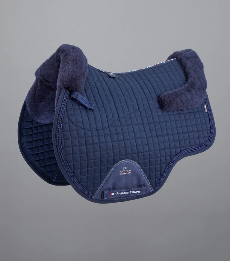 Premier Equine Close Contact Merino Wool European Saddlepad GP/Jump Square - Nags Essentials