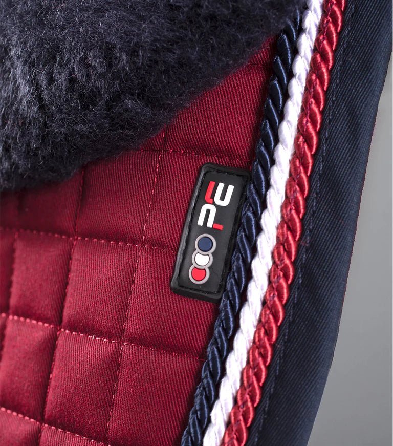 Premier Equine Close Contact Merino Wool European Saddlepad GP/Jump Square - Nags Essentials