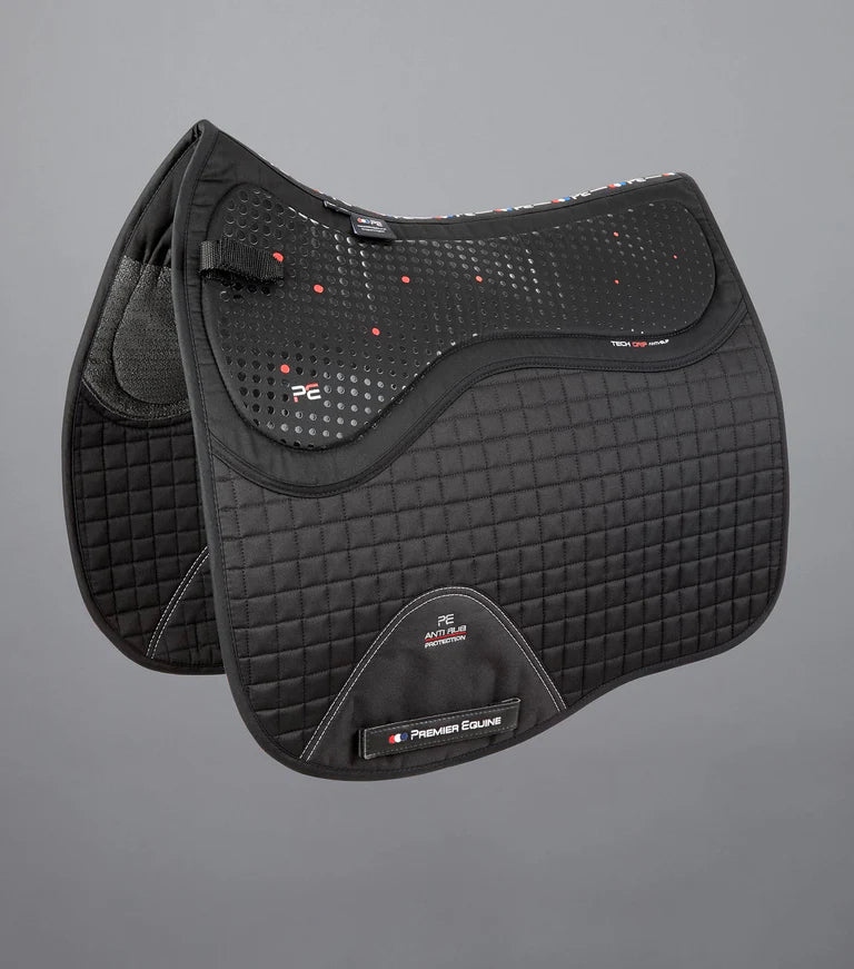 Premier Equine Close Contact Tech Grip Pro Anti-Slip Saddle Pad - Dressage Square - Nags Essentials