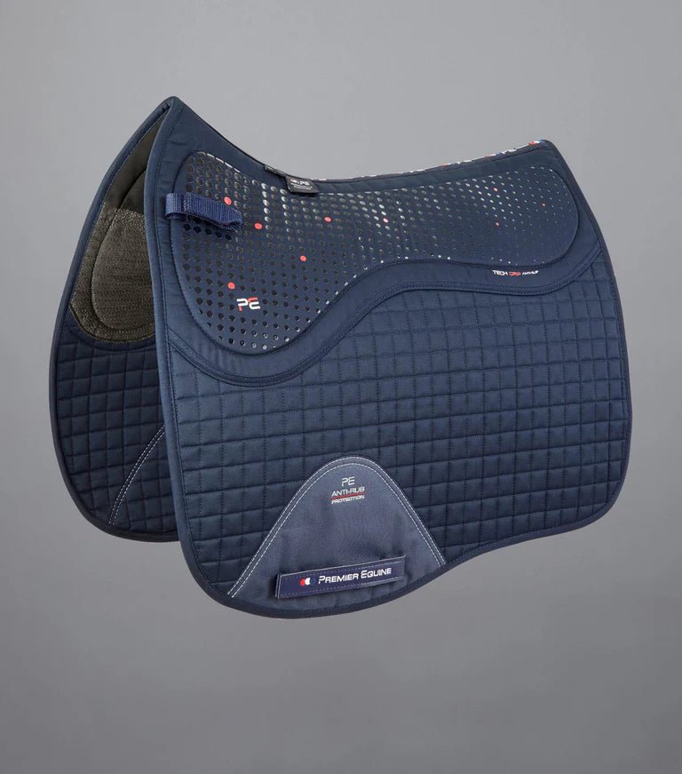 Premier Equine Close Contact Tech Grip Pro Anti-Slip Saddle Pad - Dressage Square - Nags Essentials