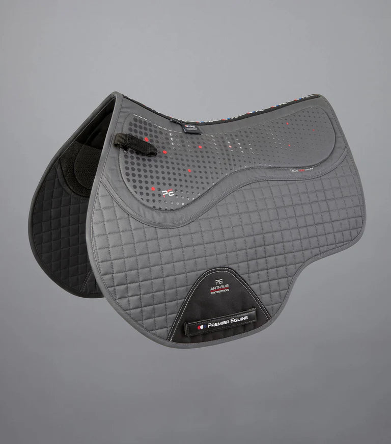 Premier Equine Close Contact Tech Grip Pro Anti-Slip Saddle Pad - GP/Jump Square - Nags Essentials