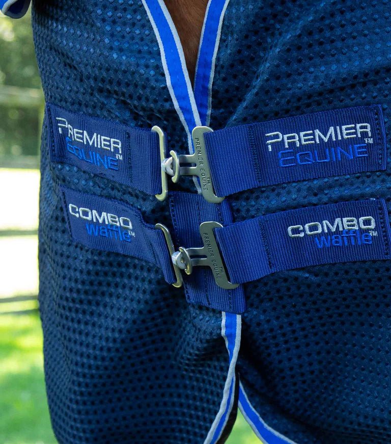 Premier Equine Combo Buster Waffle Horse Cooler Rug - Nags Essentials