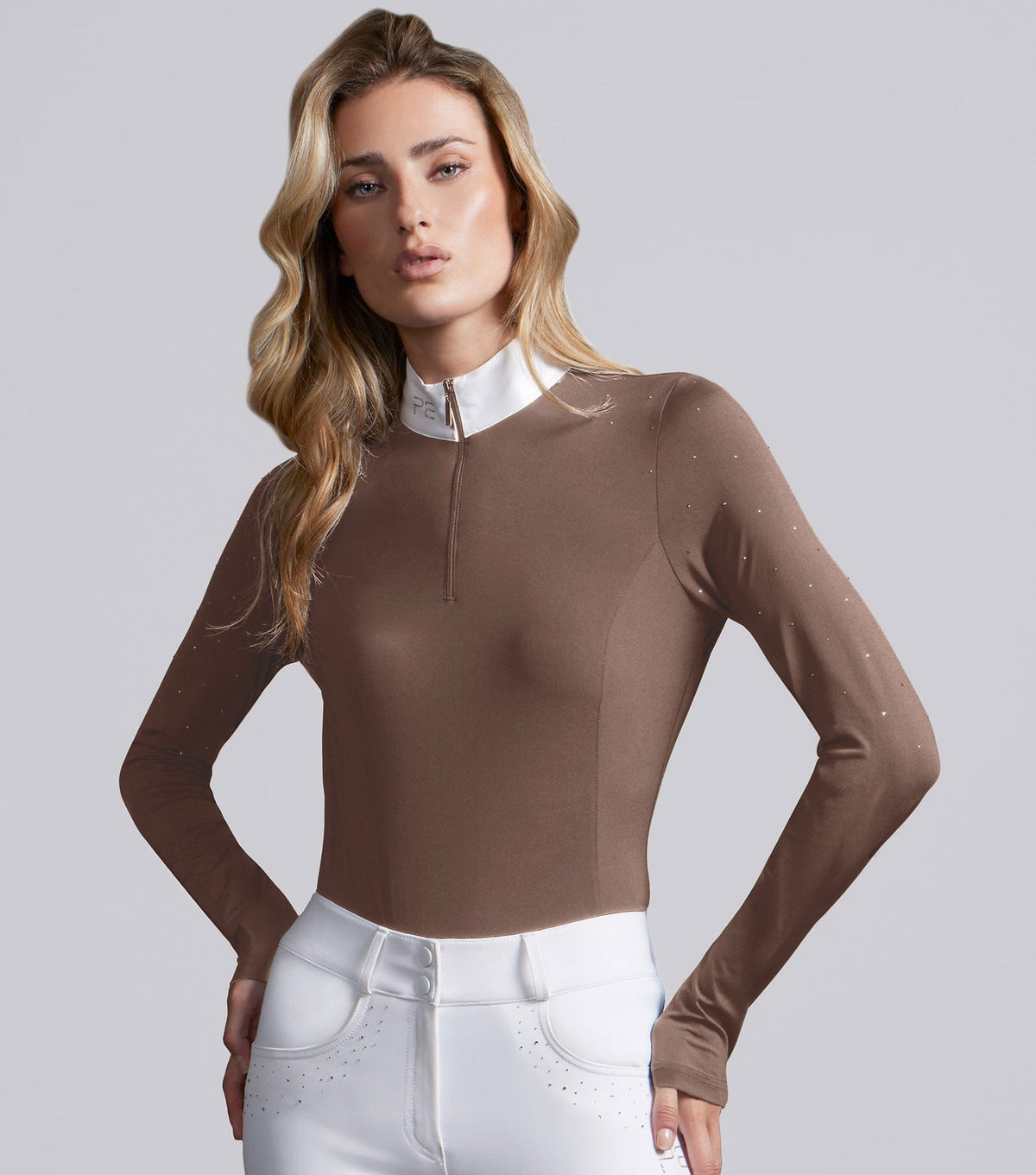 Premier Equine Cristalli Womens Long Sleeve Competition Shirt - Nags Essentials