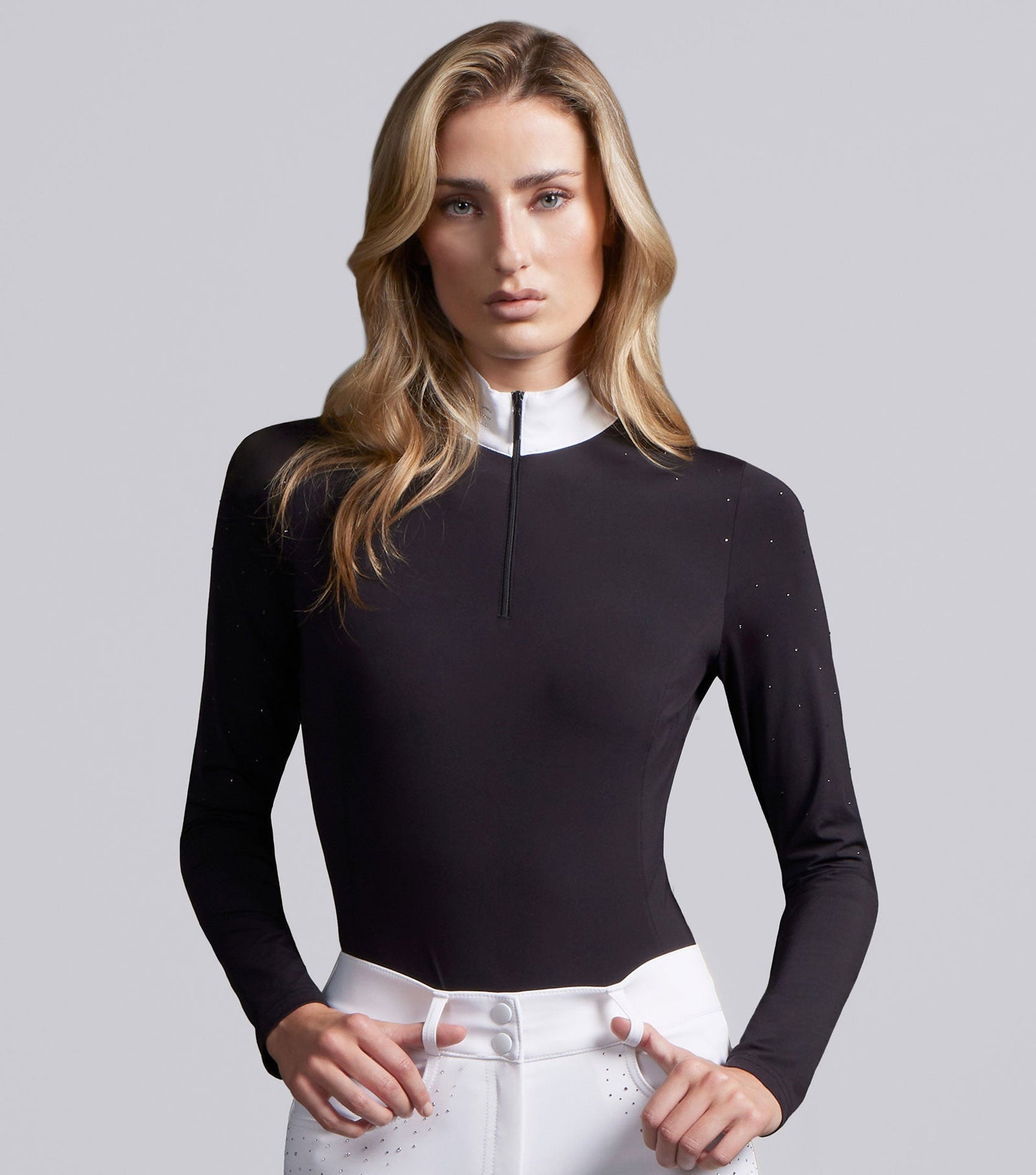 Premier Equine Cristalli Womens Long Sleeve Competition Shirt - Nags Essentials