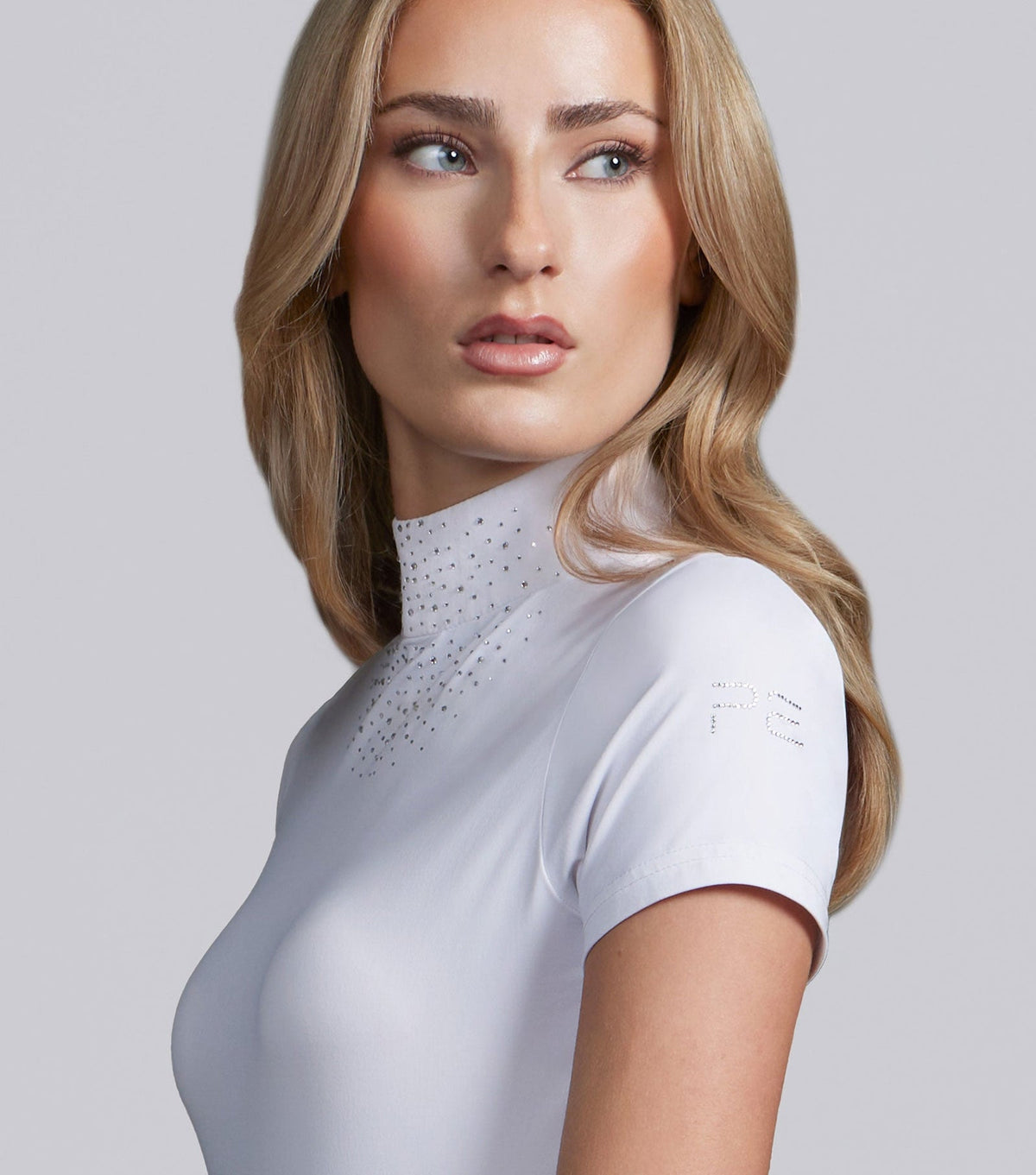Premier Equine Cristalli Womens Short Sleeve Competition Shirt - Nags Essentials