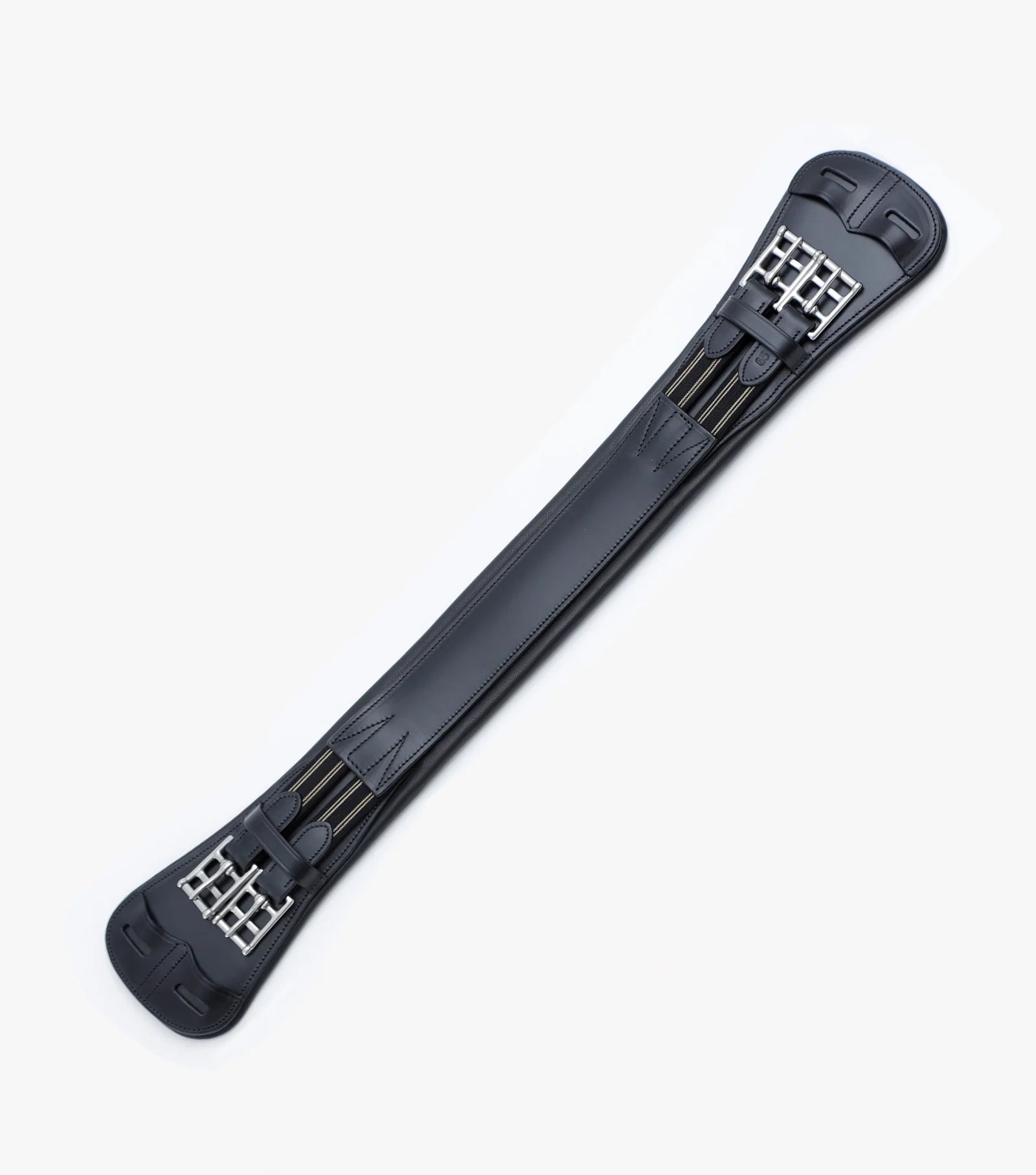 Premier Equine Davoli Leather Girth - Black - Nags Essentials