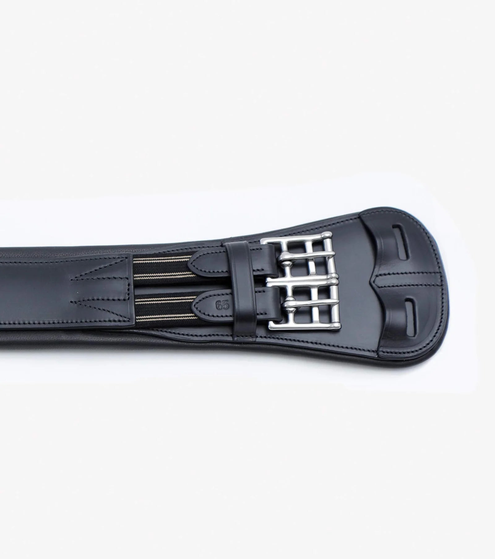 Premier Equine Davoli Leather Girth - Black - Nags Essentials