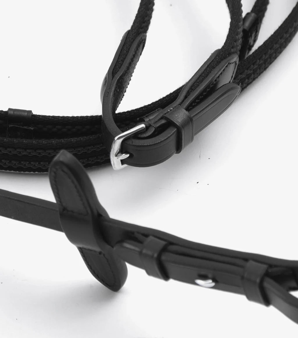 Premier Equine Domenico Web & Rubber Grip Reins - Nags Essentials