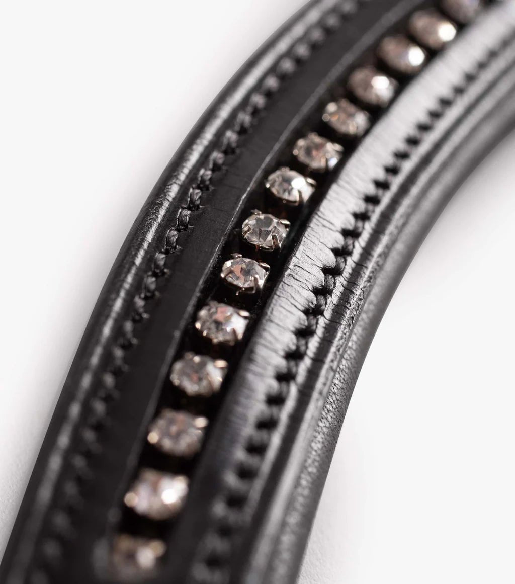 Premier Equine Elaborare Shaped Diamante Browband - Nags Essentials
