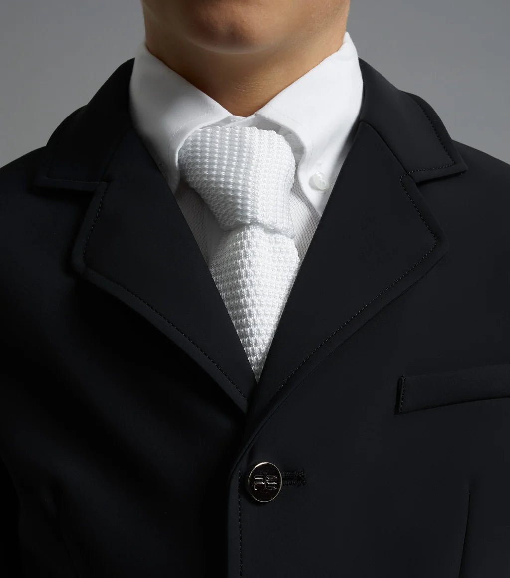 Premier Equine Enzo Boys Competition Jacket - Black - Nags Essentials
