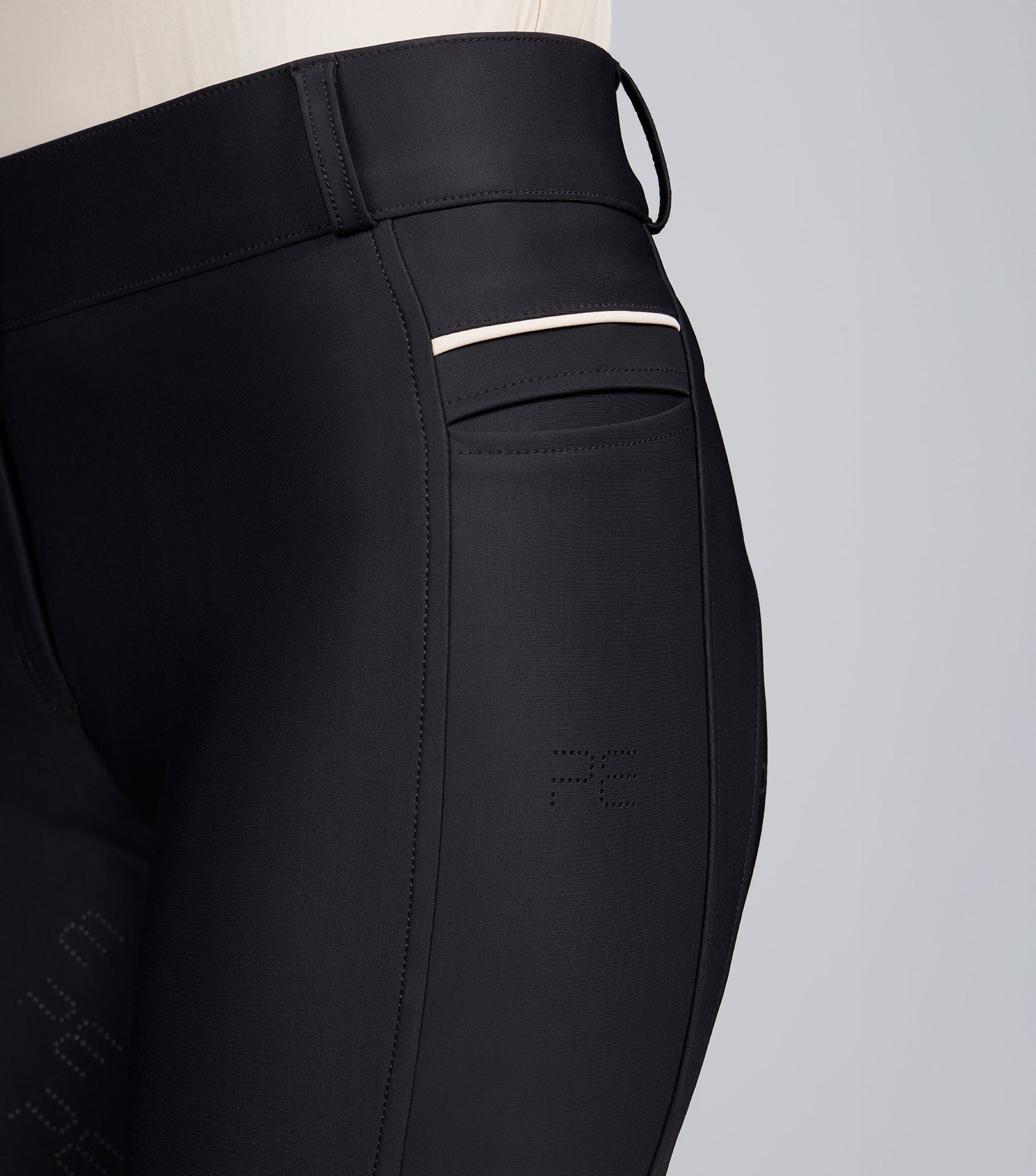 Premier Equine Felicio Womens Gel Full Seat Riding Breeches - Black - Nags Essentials