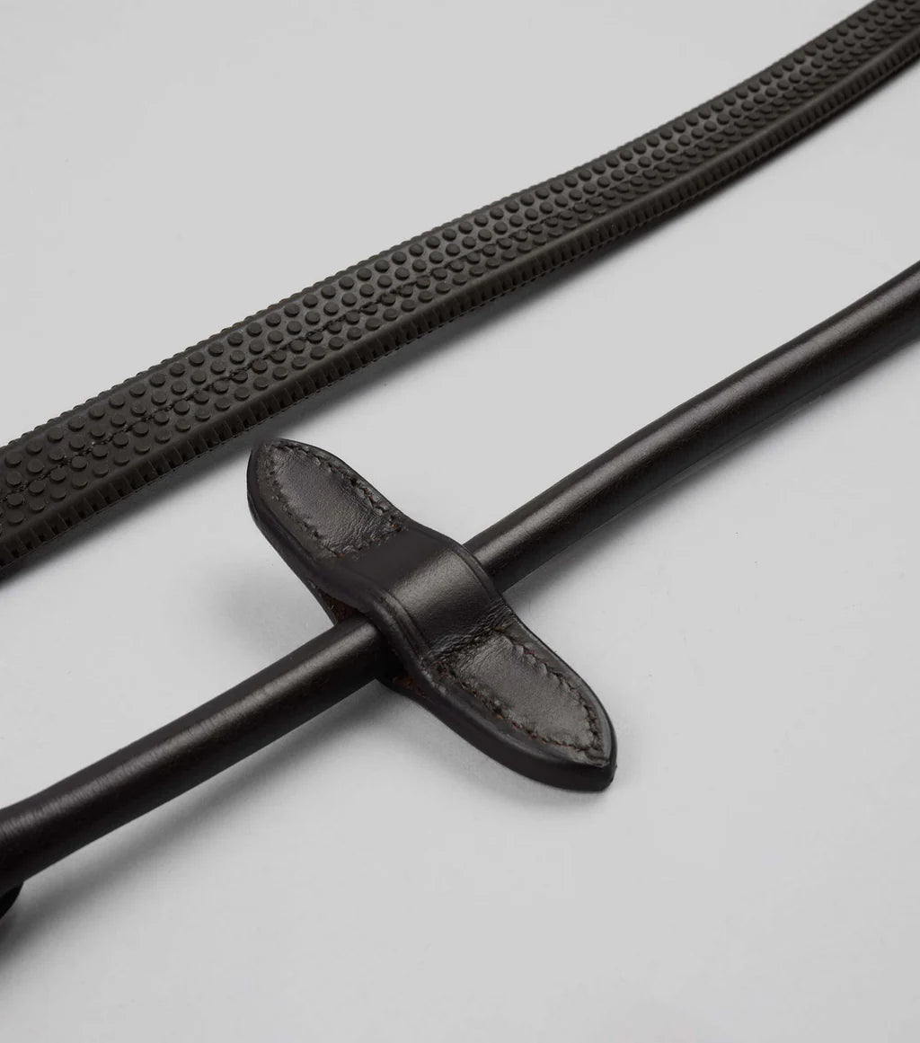 Premier Equine Finetti Rolled Leather Reins - Nags Essentials