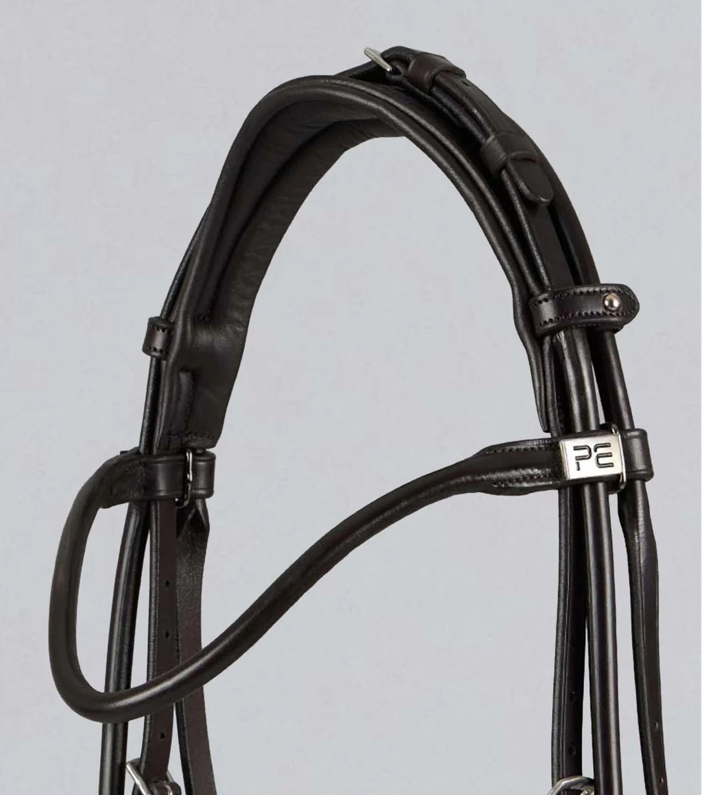 Premier Equine Finetti Rolled Leather Snaffle Bridle - Nags Essentials