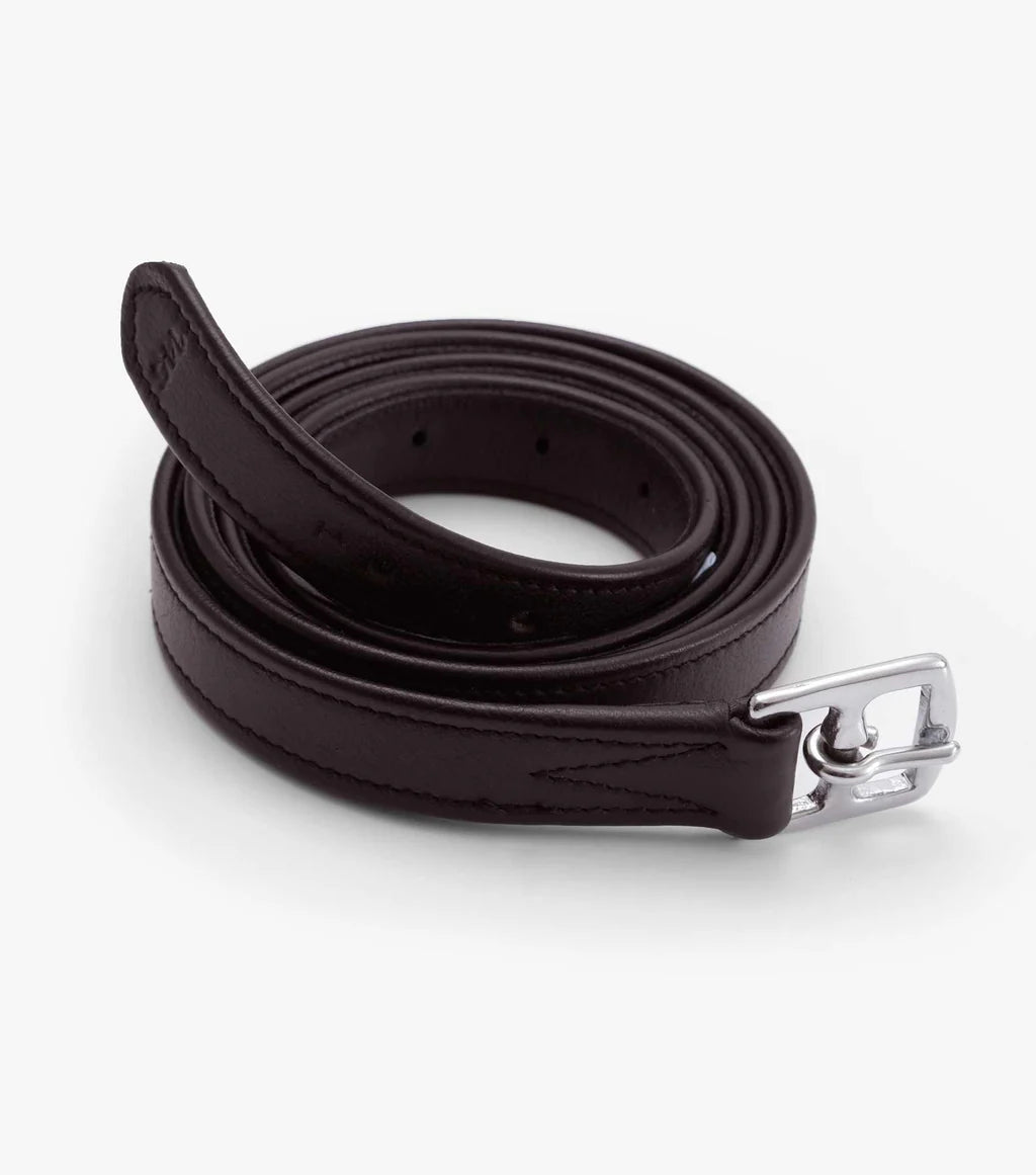Premier Equine Florence Stirrup Leathers Brown - Nags Essentials
