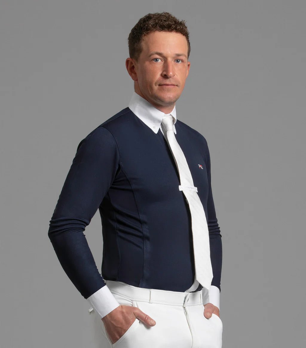Premier Equine Giulio Men's Long Sleeve Show Shirt - Nags Essentials