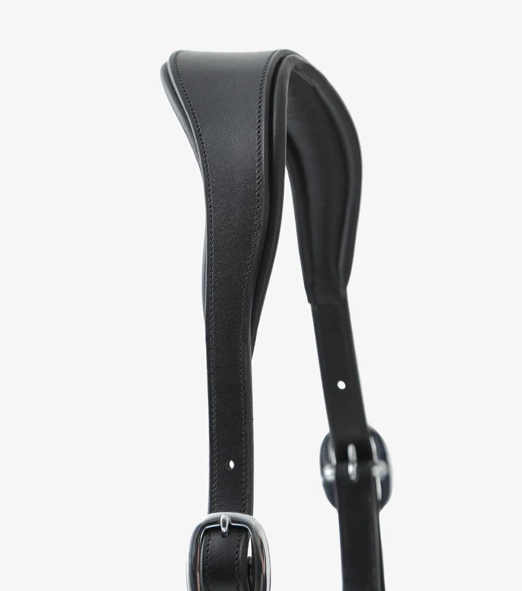 Premier Equine Hennaroso Rolled Anatomic Leather Head Collar - Nags Essentials