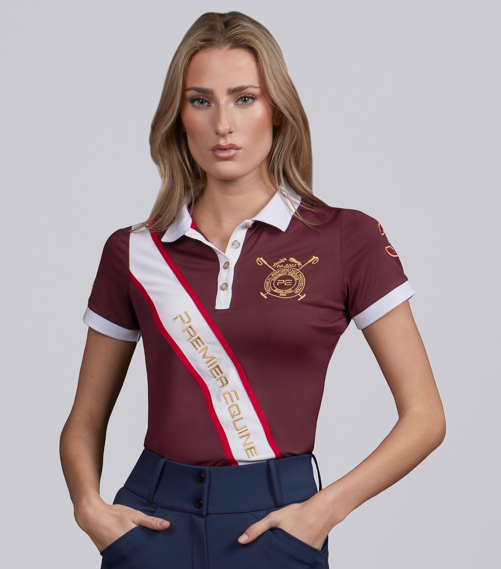 Premier Equine Heritage Polo Shirt Tawny - Nags Essentials