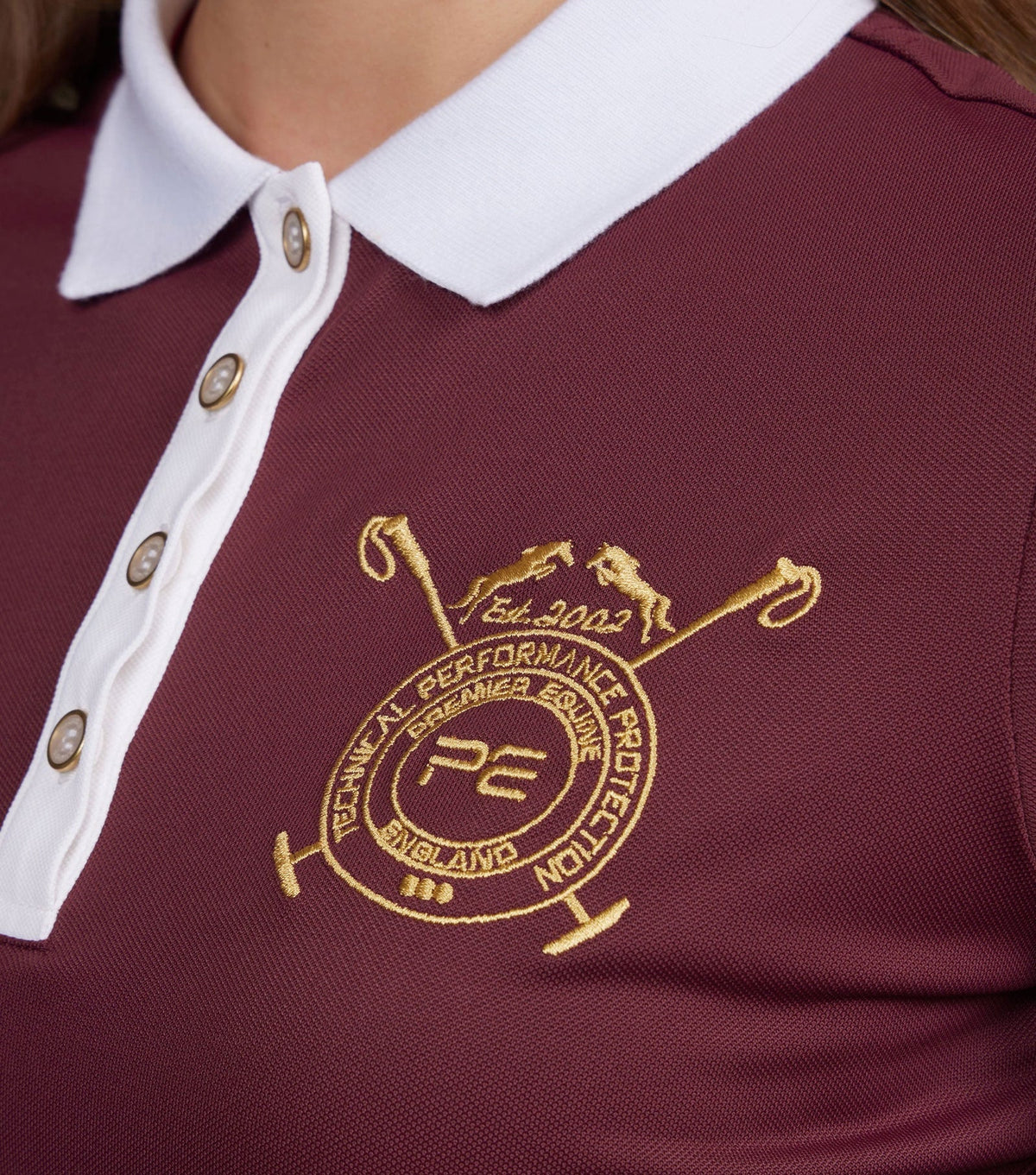 Premier Equine Heritage Polo Shirt Tawny - Nags Essentials