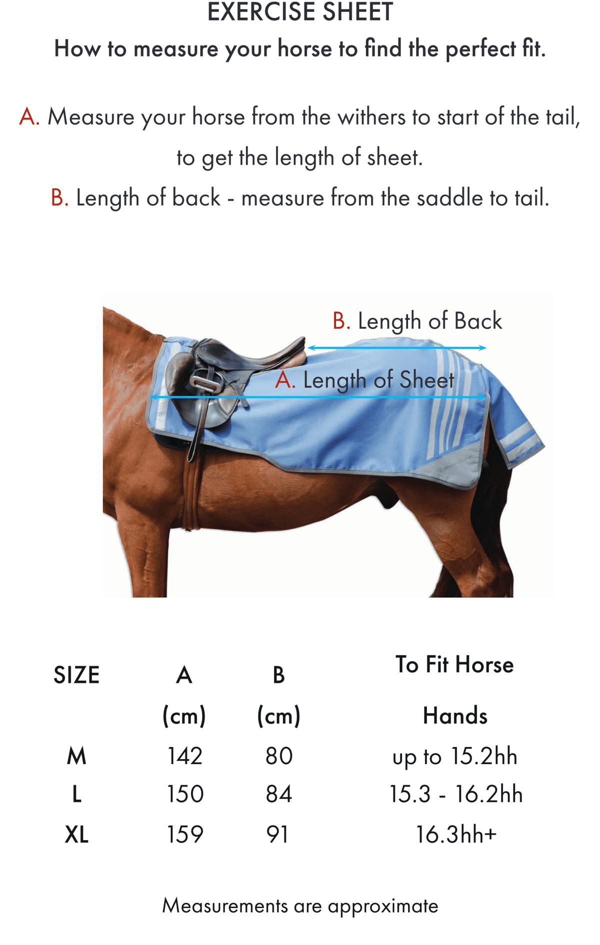 Premier Equine Horse Exercise Sheet - Navy - Nags Essentials