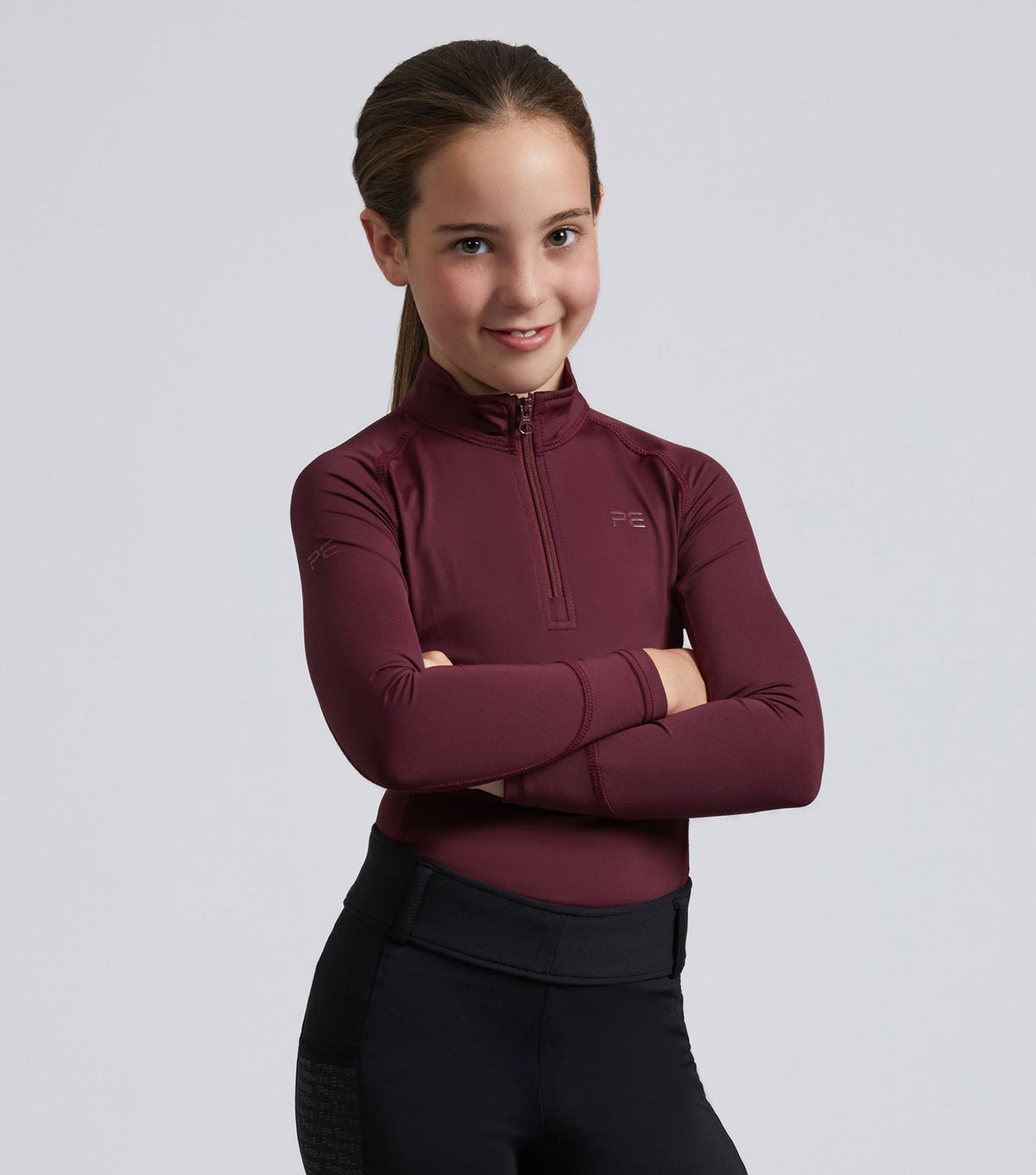 Premier Equine Junior Ombretta Technical Riding Top - Nags Essentials