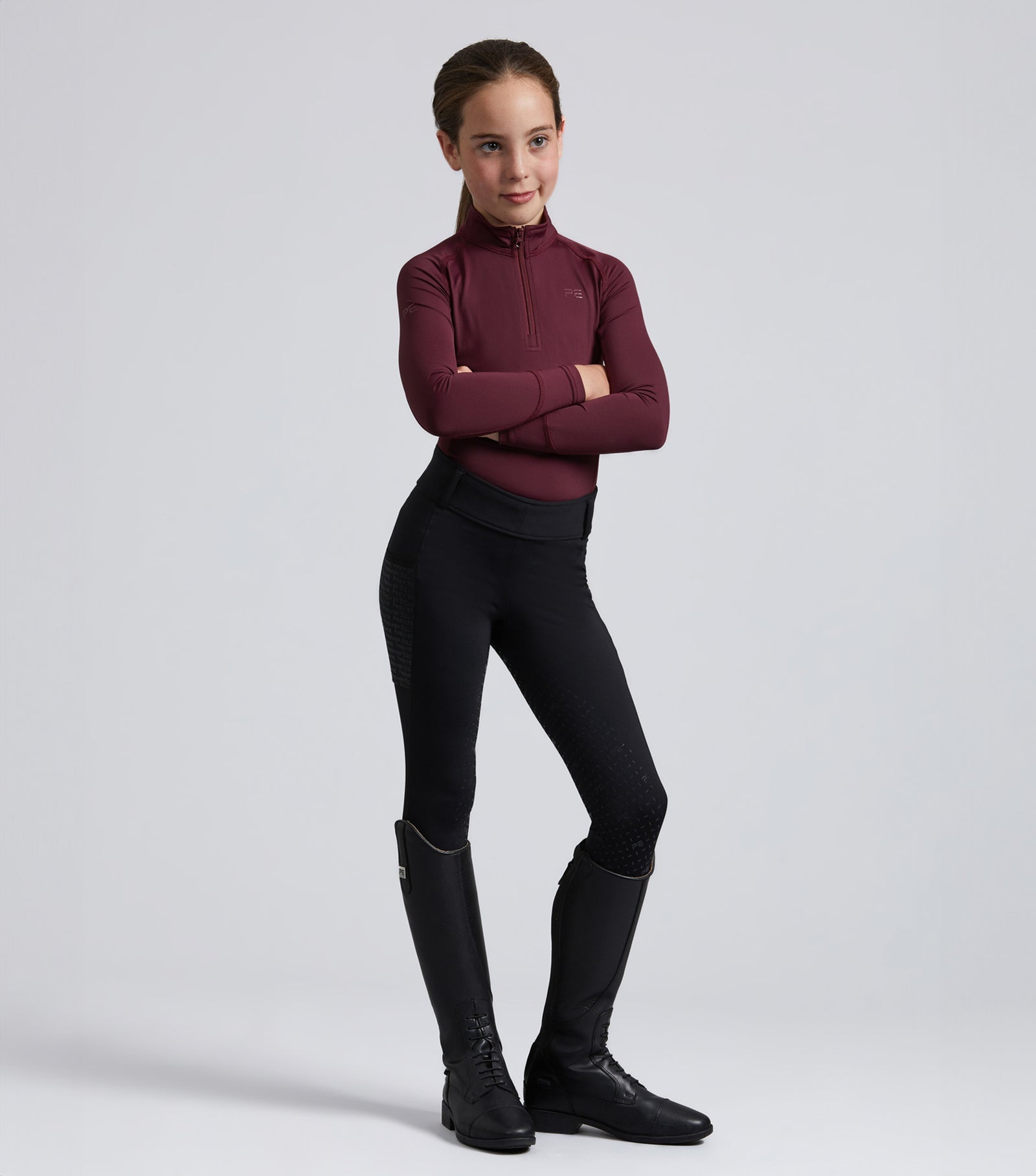 Premier Equine Junior Ombretta Technical Riding Top - Nags Essentials