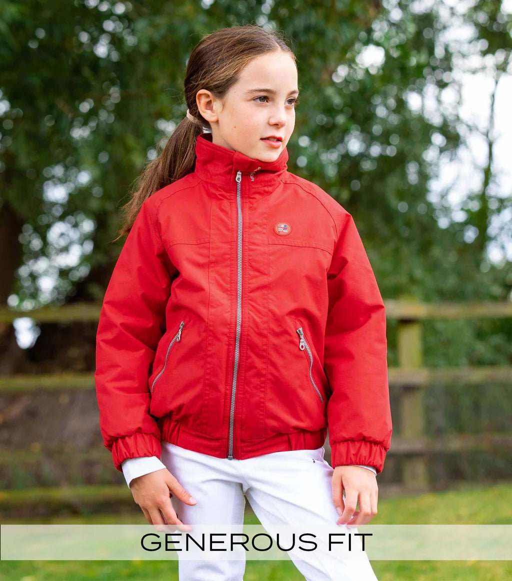 Premier Equine Junior Pro Rider Unisex Waterproof Riding Jacket - Nags Essentials